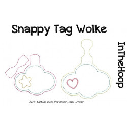 ITH - Anhänger Schlüsselanhänger Wolke